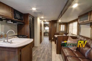 Keystone Bullet Travel Trailer Interior