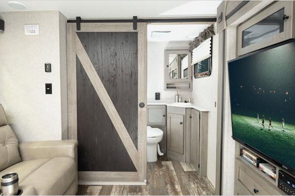 Outback Travel Trailer Barn Door